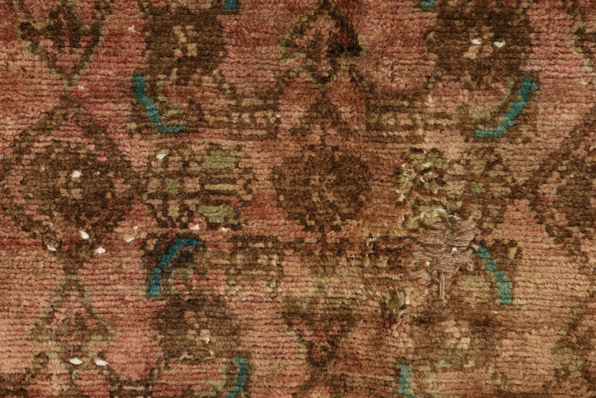 3' 4 x 5' 4 Hand Knotted Ultra Vintage Persian Wool Rug