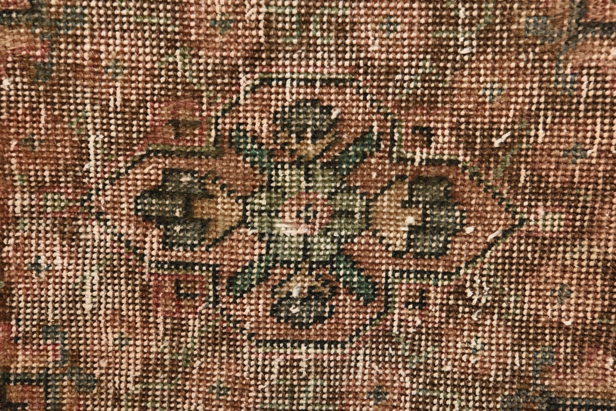 3' x 4' 9 Hand Knotted Ultra Vintage Persian Wool Rug