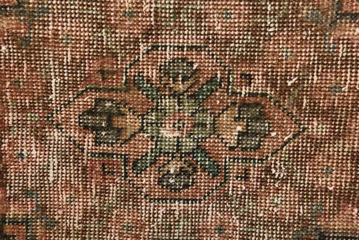 3' x 4' 9 Hand Knotted Ultra Vintage Persian Wool Rug