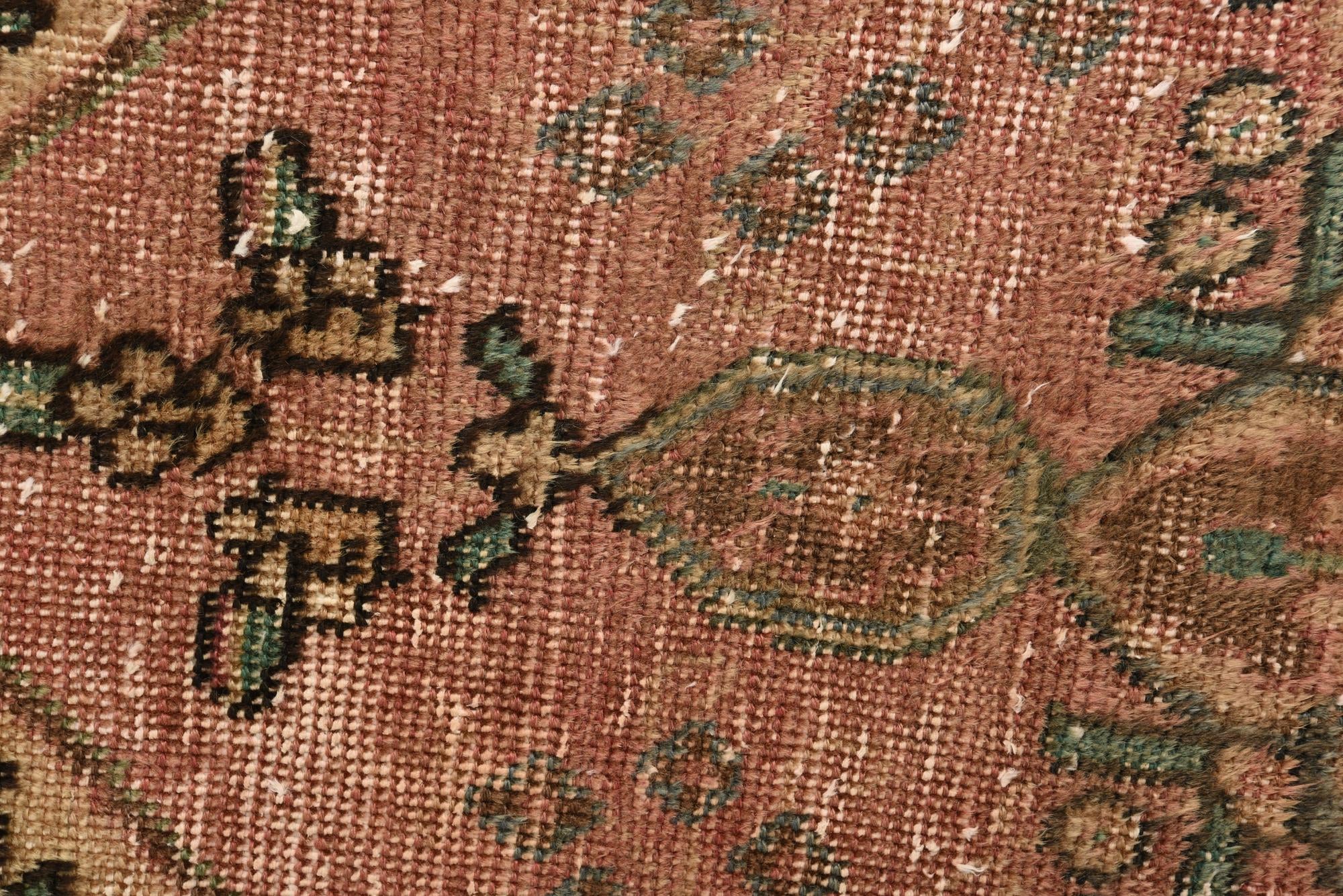 3' x 4' 9 Hand Knotted Ultra Vintage Persian Wool Rug