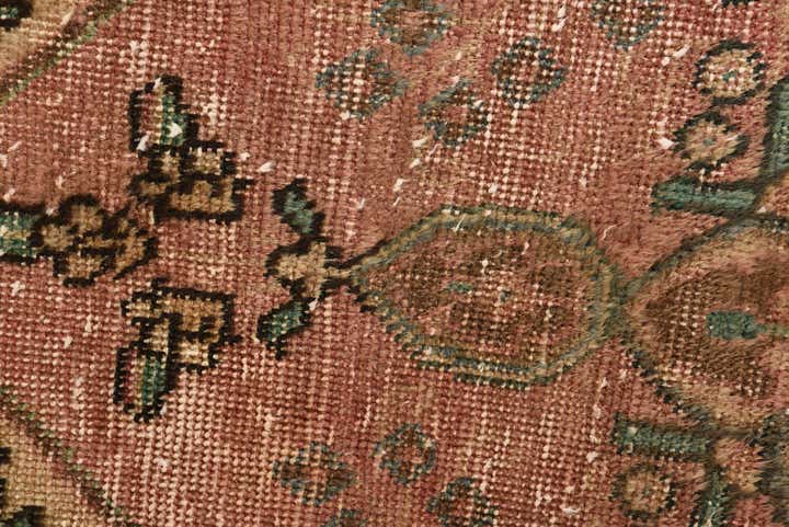 3' x 4' 9 Hand Knotted Ultra Vintage Persian Wool Rug