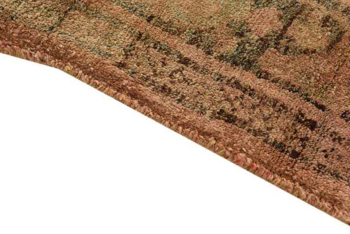 4' 2 x 5' 9 Hand Knotted Ultra Vintage Persian Wool Rug