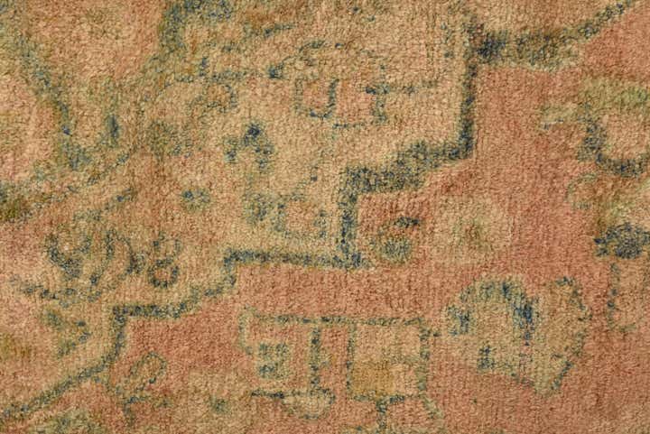 4' 2 x 5' 9 Hand Knotted Ultra Vintage Persian Wool Rug