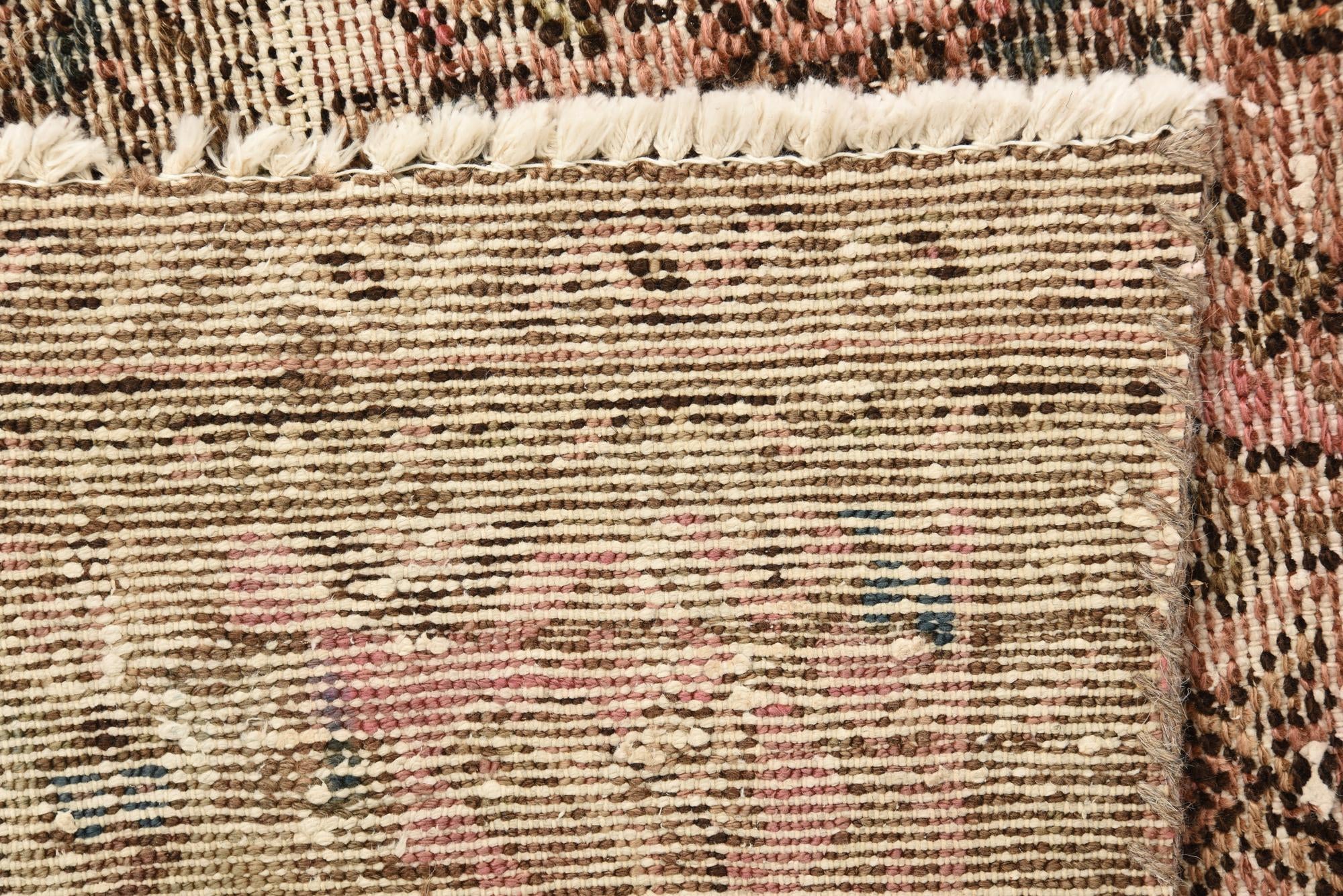 5' 1 x 9' 3 Hand Knotted Ultra Vintage Persian Wool Rug