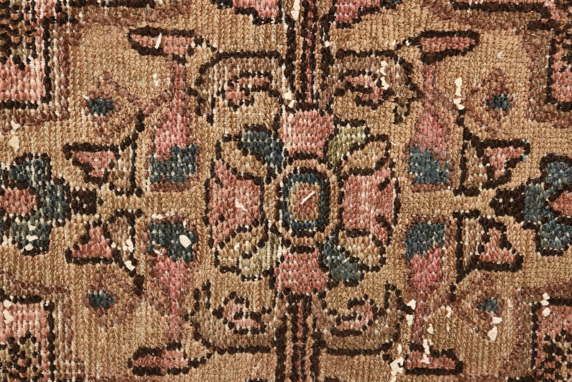 5' 1 x 9' 3 Hand Knotted Ultra Vintage Persian Wool Rug