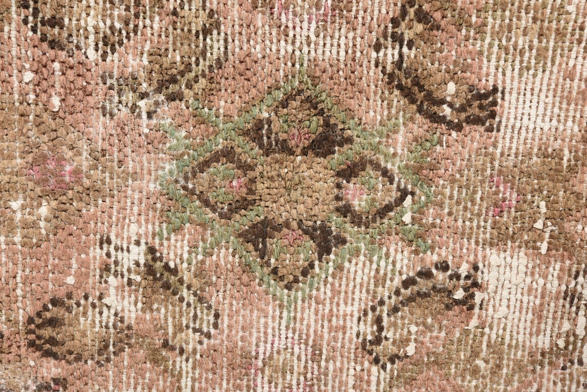 5' 1 x 9' Hand Knotted Ultra Vintage Persian Wool Rug