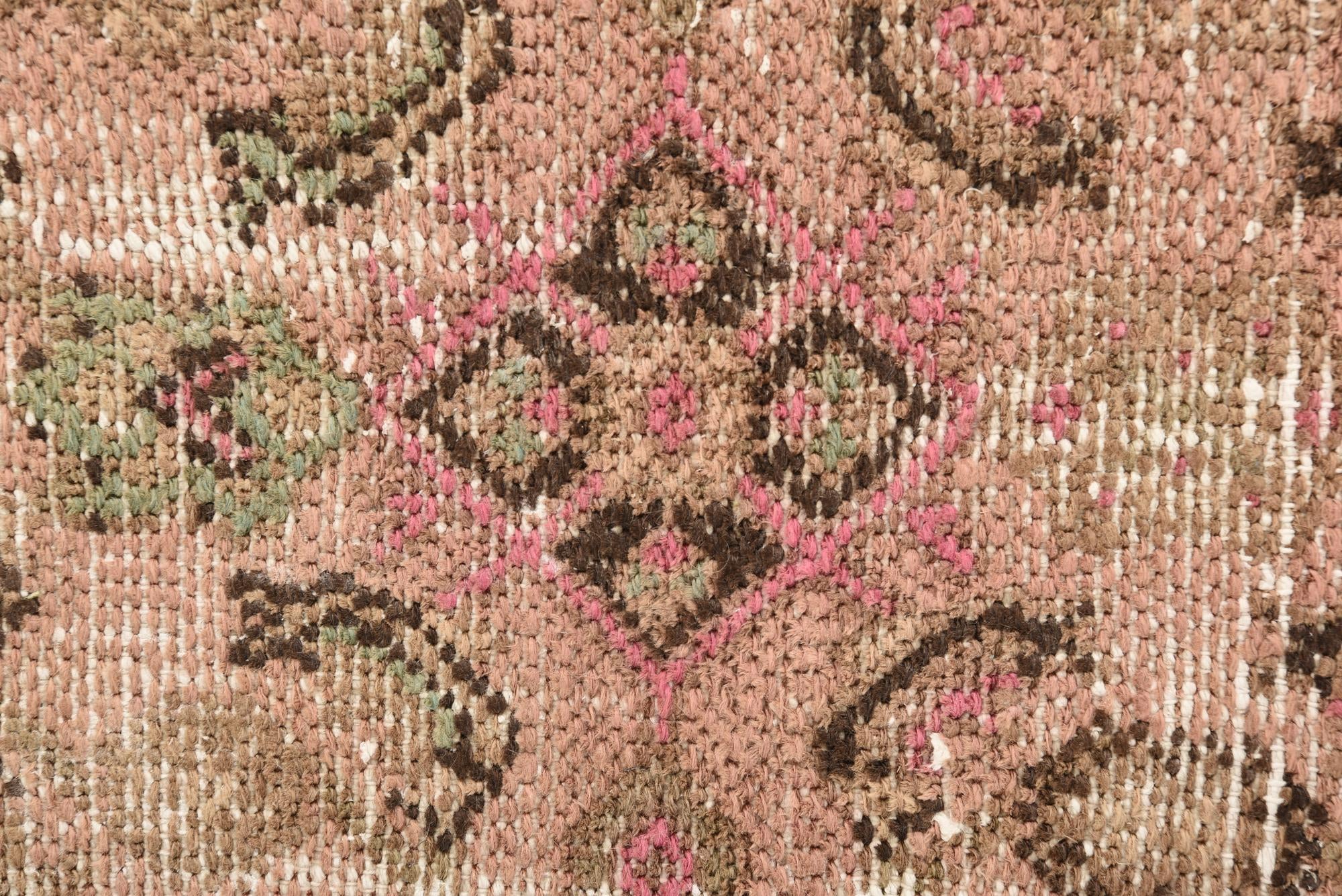5' 1 x 9' Hand Knotted Ultra Vintage Persian Wool Rug