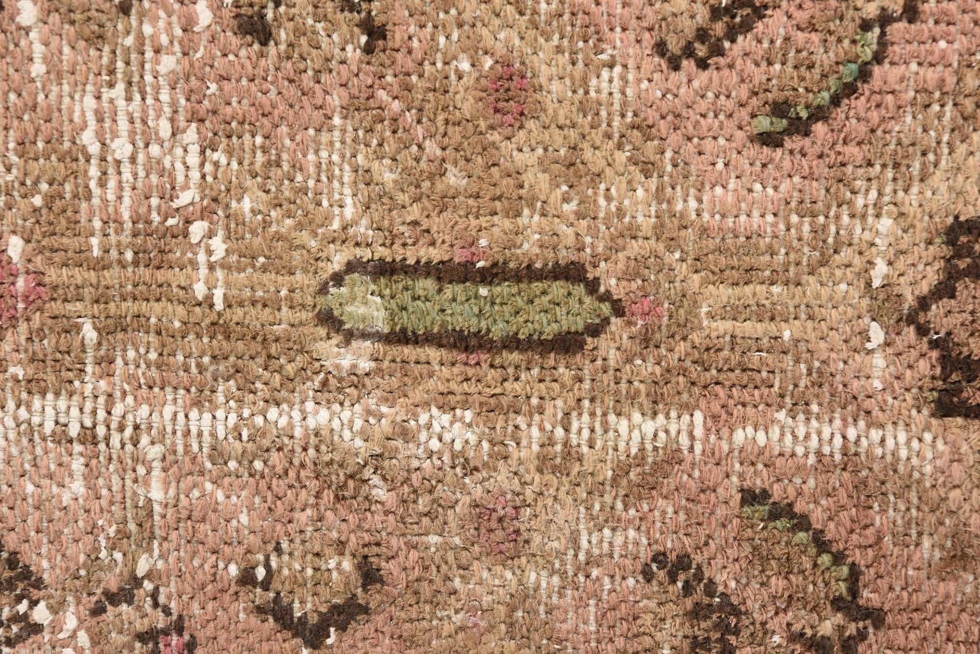 5' 1 x 9' Hand Knotted Ultra Vintage Persian Wool Rug