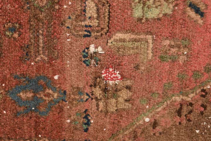 4' 2 x 6' 8 Hand Knotted Ultra Vintage Persian Wool Rug