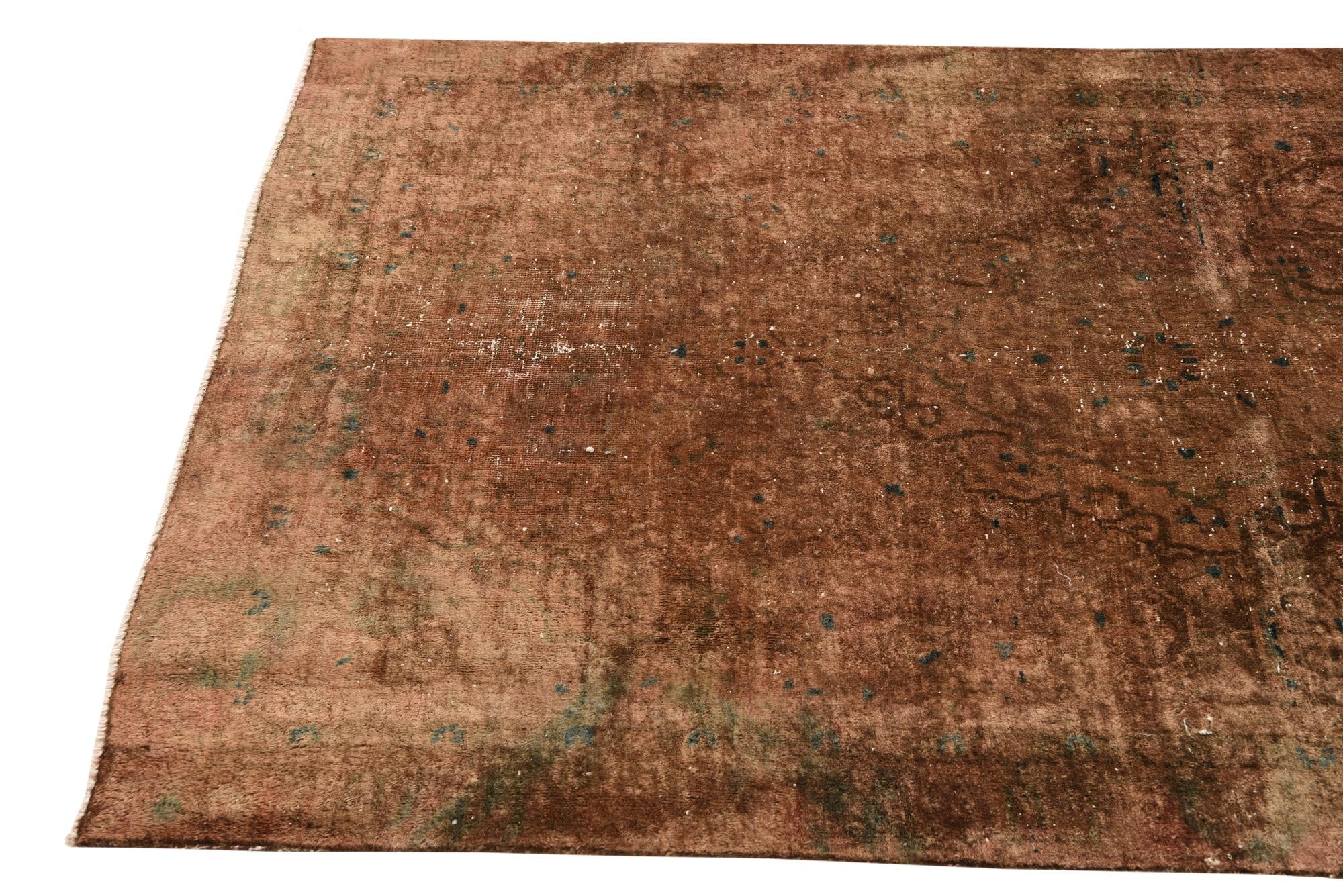 3' 10 x 6' 6 Hand Knotted Ultra Vintage Persian Wool Rug