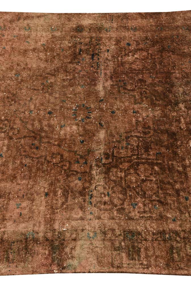 3' 10 x 6' 6 Hand Knotted Ultra Vintage Persian Wool Rug