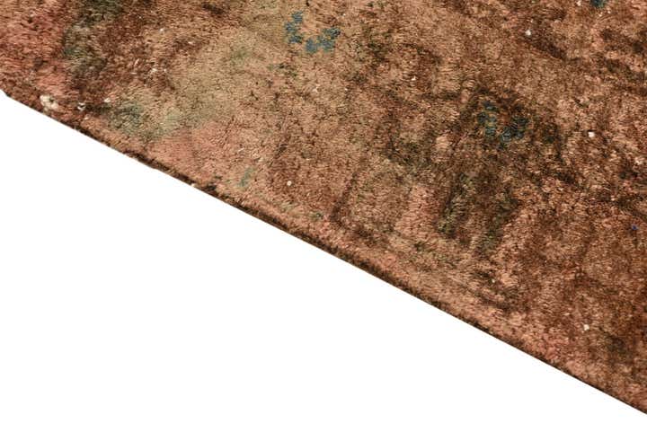 3' 10 x 6' 6 Hand Knotted Ultra Vintage Persian Wool Rug
