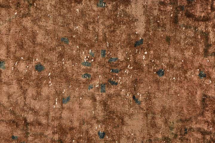 3' 10 x 6' 6 Hand Knotted Ultra Vintage Persian Wool Rug