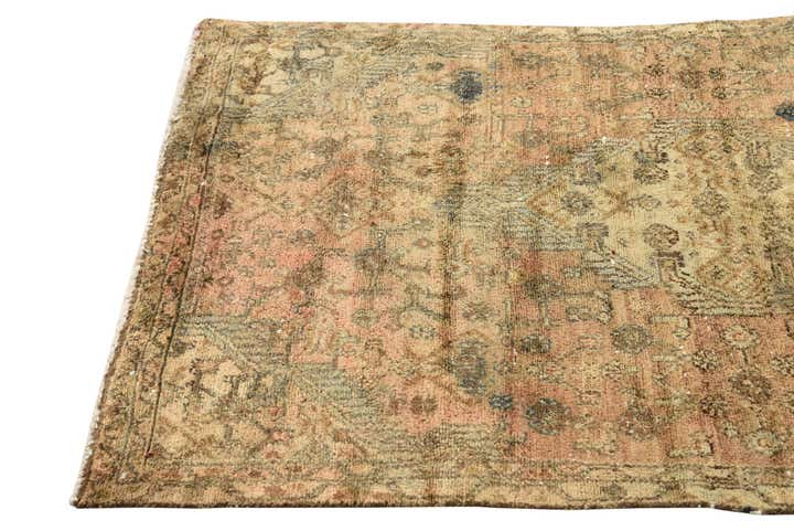 3' 4 x 5' 8 Hand Knotted Ultra Vintage Persian Wool Rug