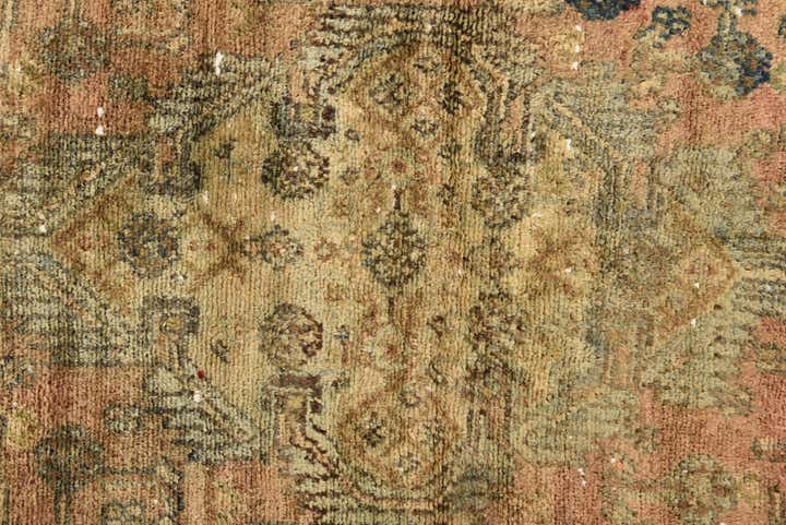 3' 4 x 5' 8 Hand Knotted Ultra Vintage Persian Wool Rug