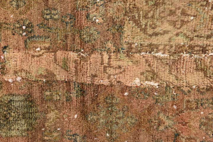 3' 4 x 5' 8 Hand Knotted Ultra Vintage Persian Wool Rug