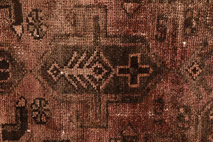 3' 4 x 6' Hand Knotted Ultra Vintage Persian Wool Rug