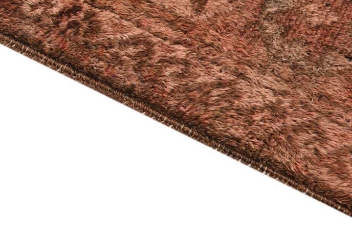 5' 2 x 9' 9 Hand Knotted Ultra Vintage Persian Wool Rug