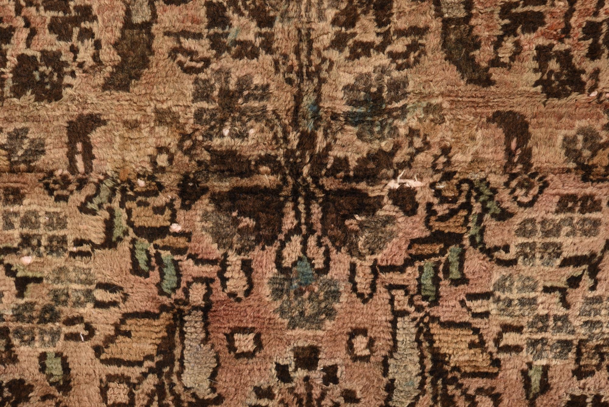 3' 7 x 6' Hand Knotted Ultra Vintage Persian Wool Rug