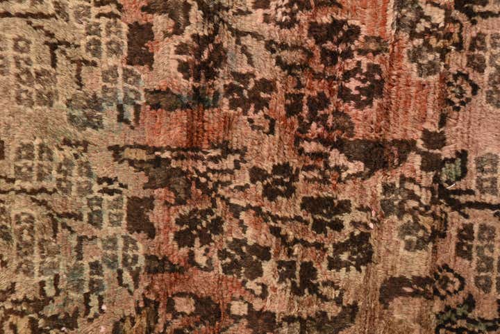 3' 7 x 6' Hand Knotted Ultra Vintage Persian Wool Rug