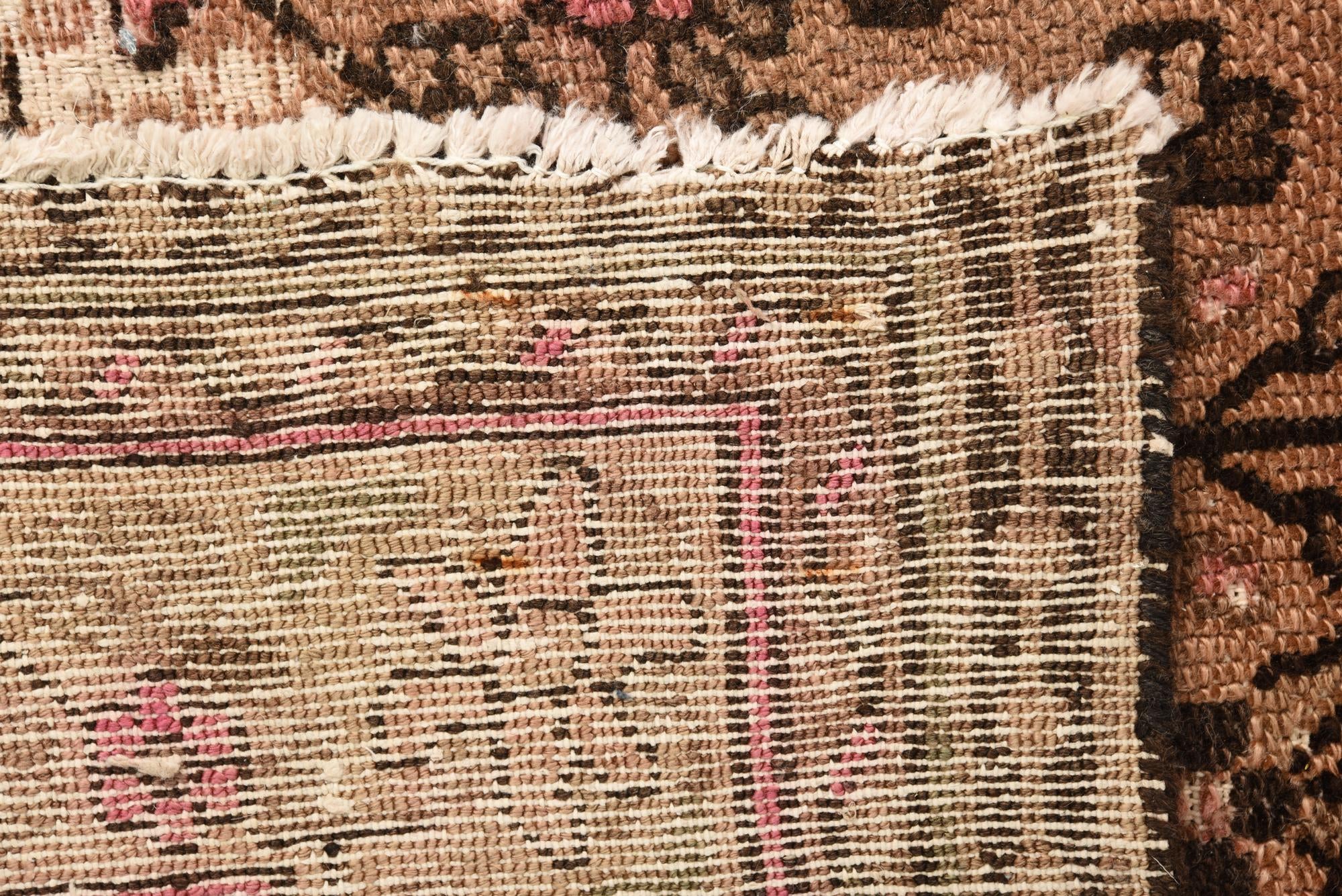 205cm x 300cm Hand Knotted Ultra Vintage Persian Wool Rug
