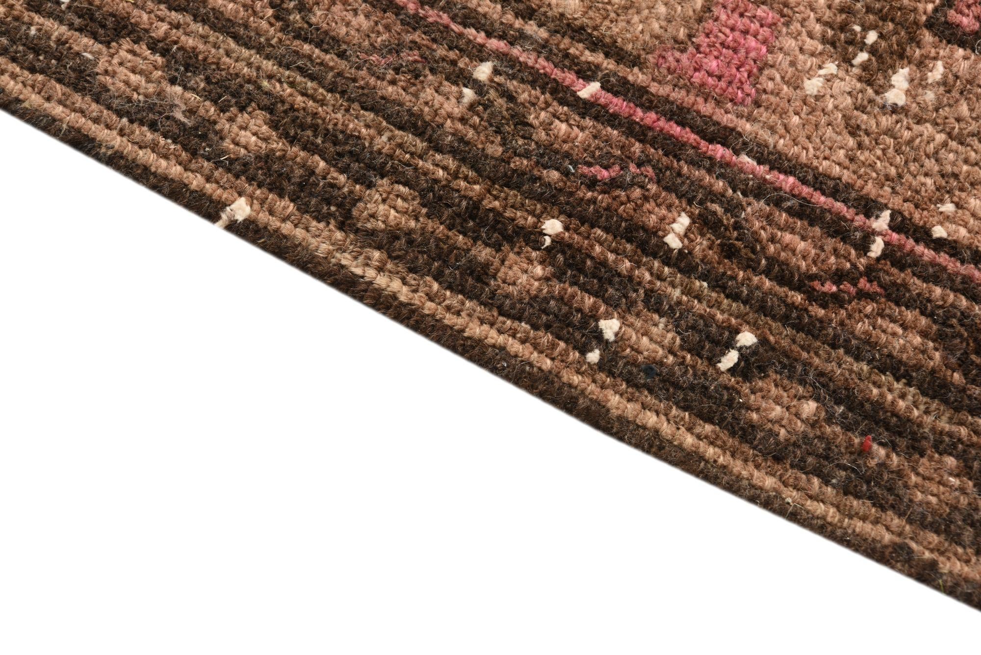 205cm x 300cm Hand Knotted Ultra Vintage Persian Wool Rug