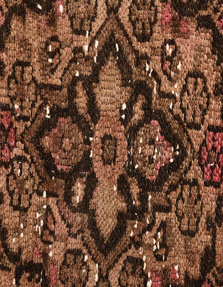 Detail image of 6' 9 x 9' 10  Hand Knotted Ultra Vintage Persian Wool Rug