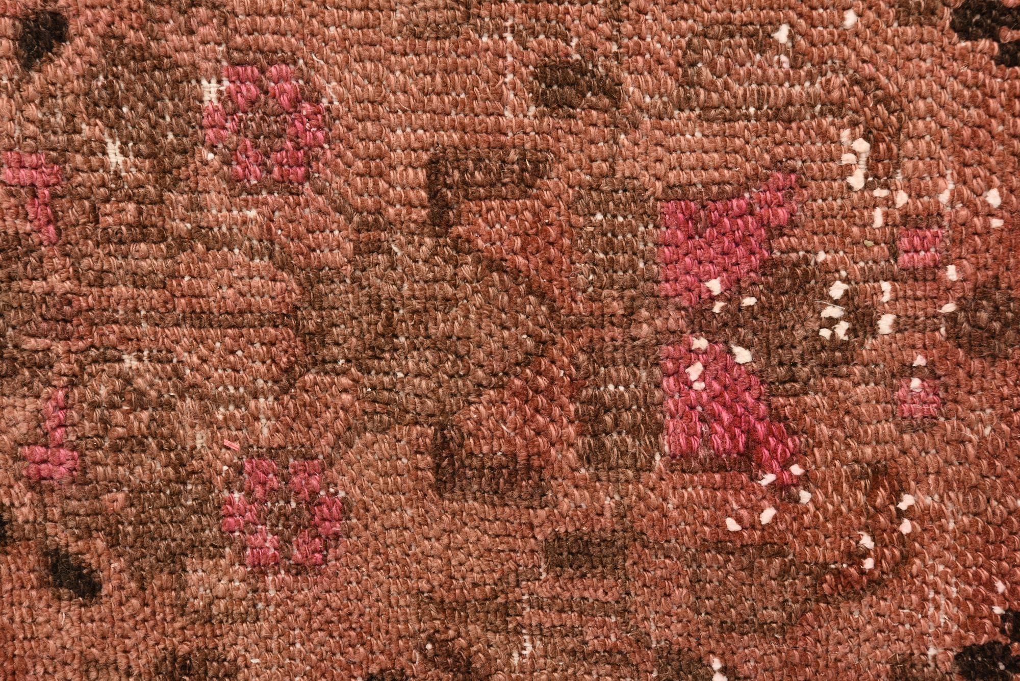 205cm x 300cm Hand Knotted Ultra Vintage Persian Wool Rug