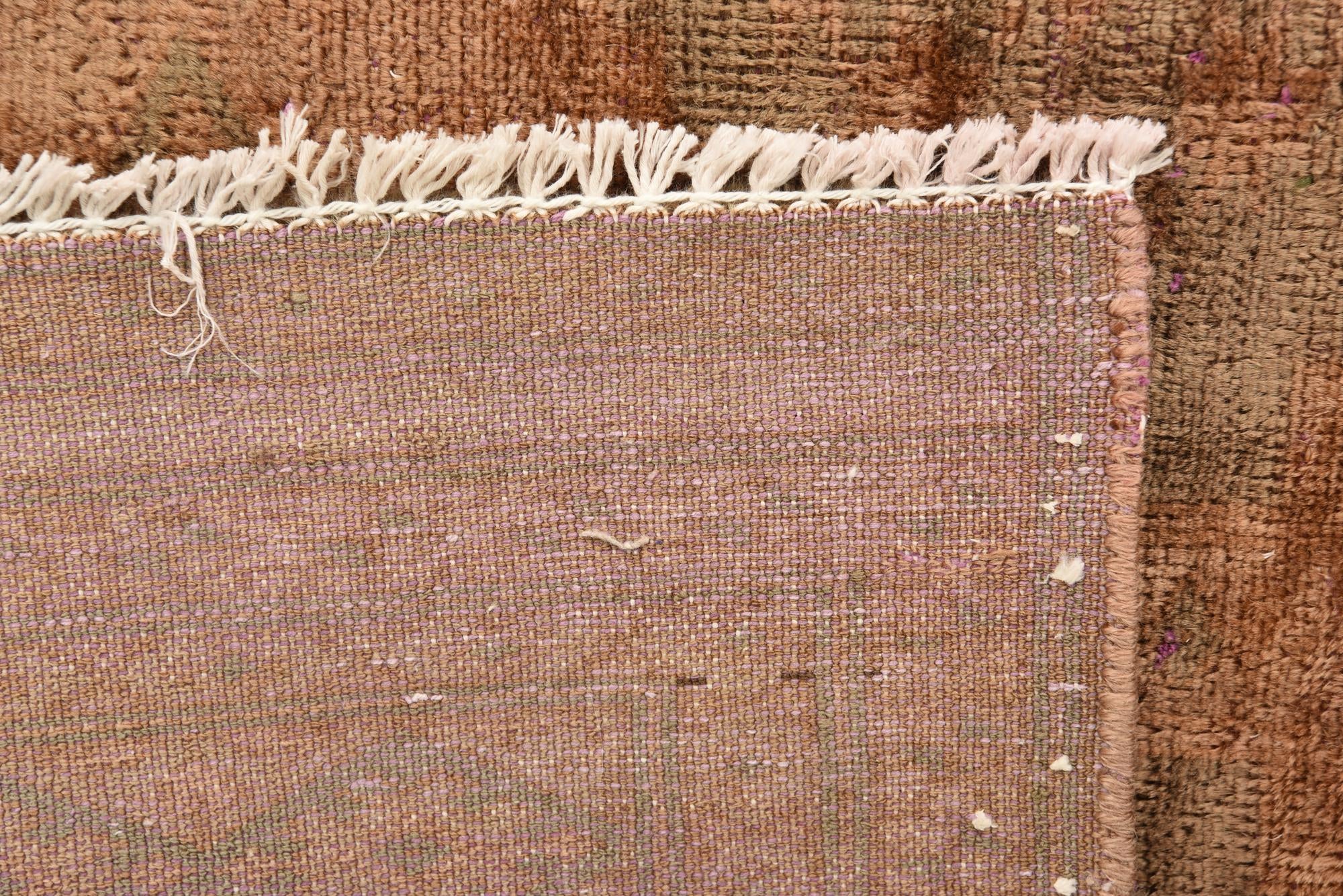 3' 9 x 6' Hand Knotted Ultra Vintage Persian Wool Rug