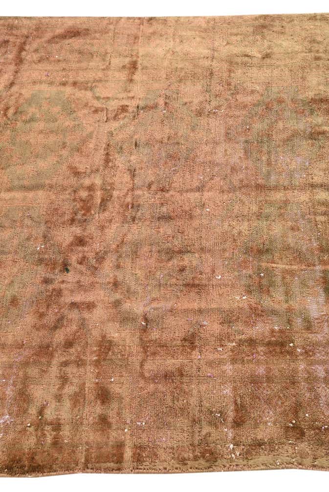 3' 9 x 6' Hand Knotted Ultra Vintage Persian Wool Rug