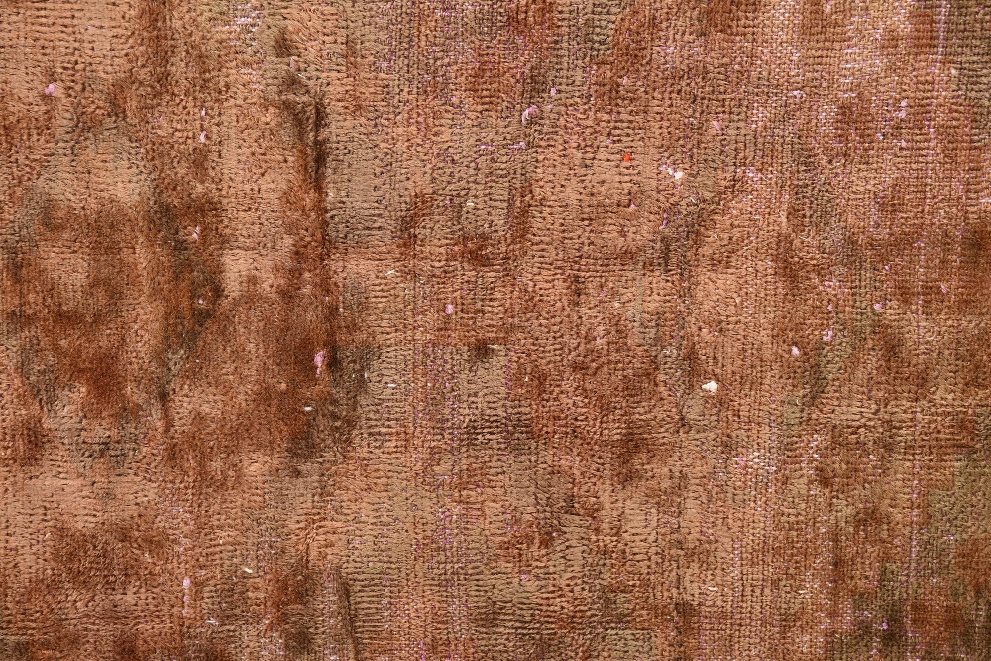 3' 9 x 6' Hand Knotted Ultra Vintage Persian Wool Rug