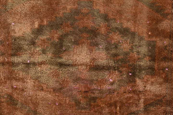 3' 9 x 6' Hand Knotted Ultra Vintage Persian Wool Rug
