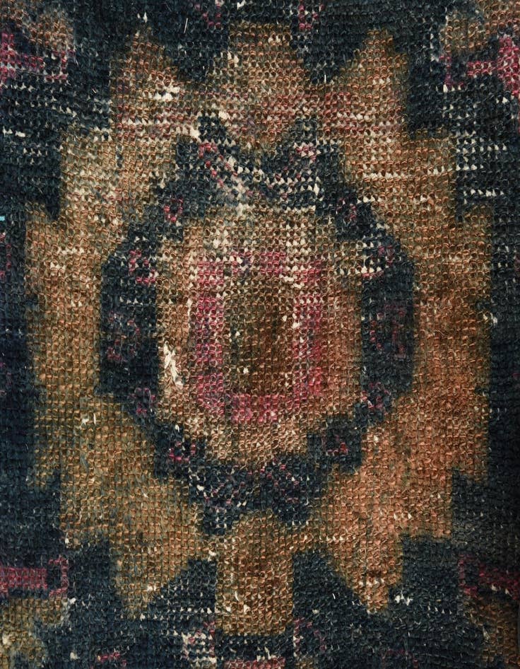 Detail image of 5' x 9' 1  Hand Knotted Ultra Vintage Persian Wool Rug