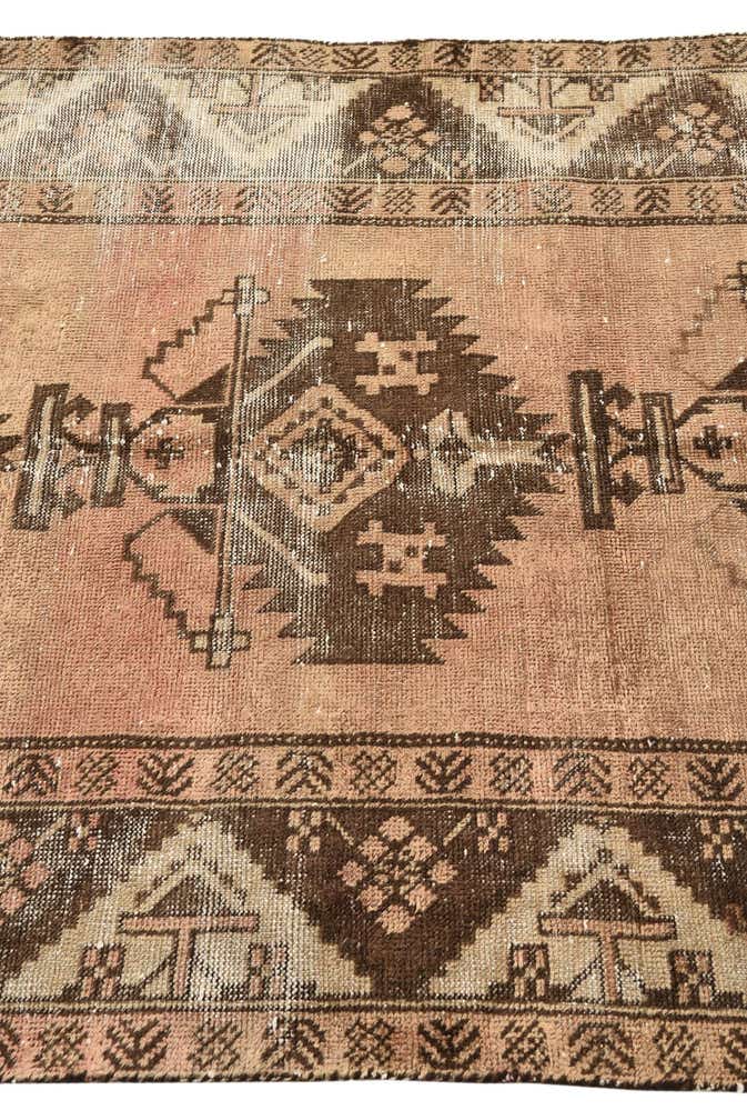 4' x 6' 7 Hand Knotted Ultra Vintage Persian Wool Rug