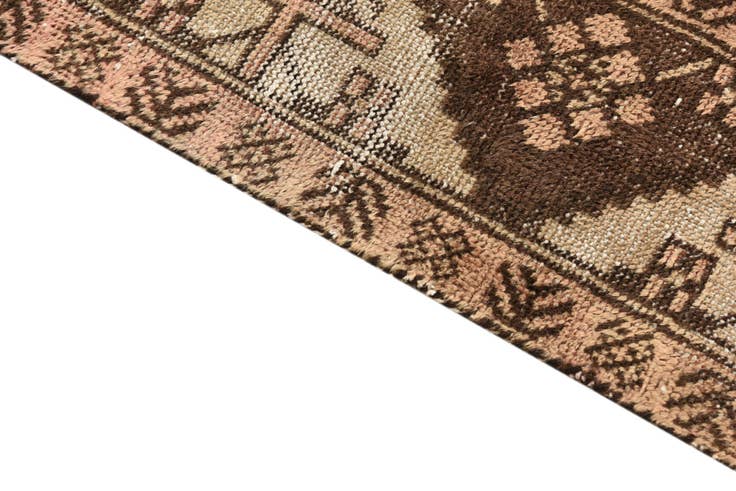 Detail image of 4' x 6' 7 Hand Knotted Ultra Vintage Persian Wool Rug