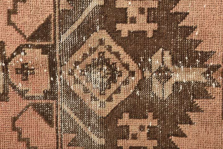 4' x 6' 7 Hand Knotted Ultra Vintage Persian Wool Rug