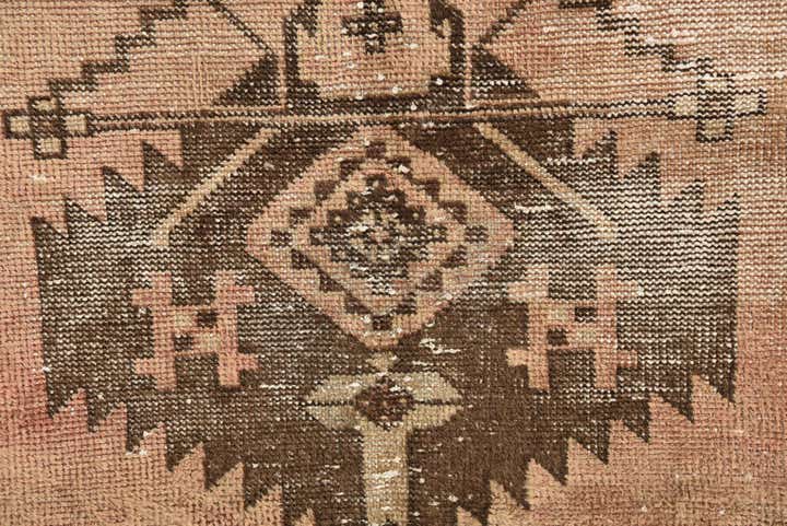 4' x 6' 7 Hand Knotted Ultra Vintage Persian Wool Rug