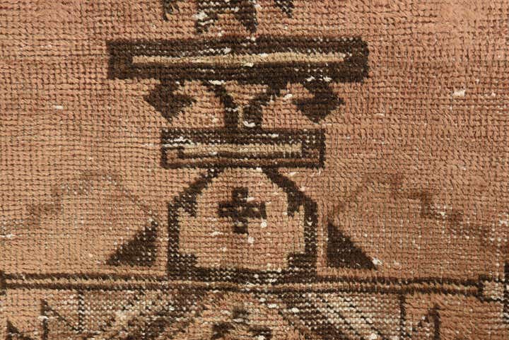 4' x 6' 7 Hand Knotted Ultra Vintage Persian Wool Rug