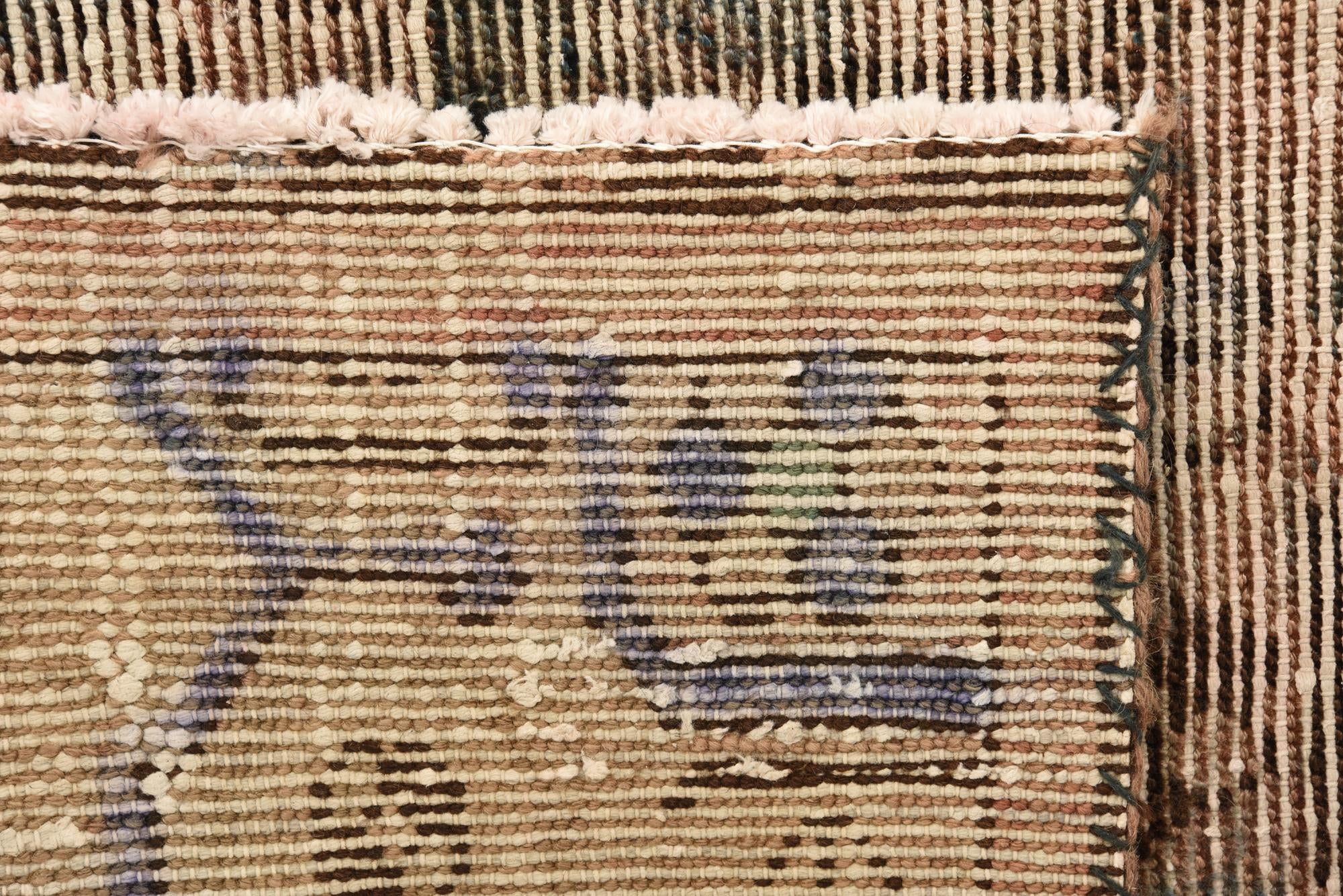 3' 7 x 5' 8 Hand Knotted Ultra Vintage Persian Wool Rug