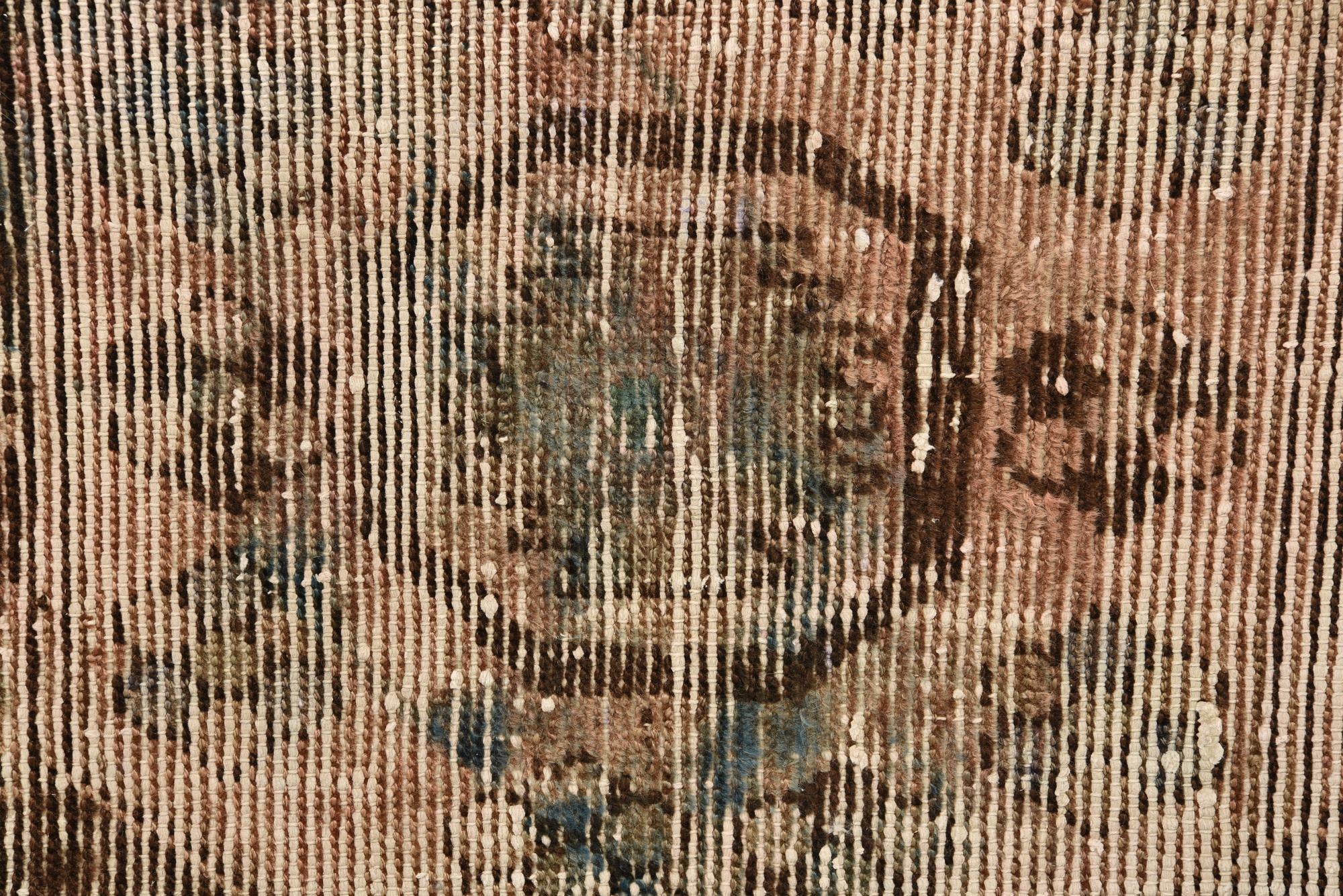 3' 7 x 5' 8 Hand Knotted Ultra Vintage Persian Wool Rug