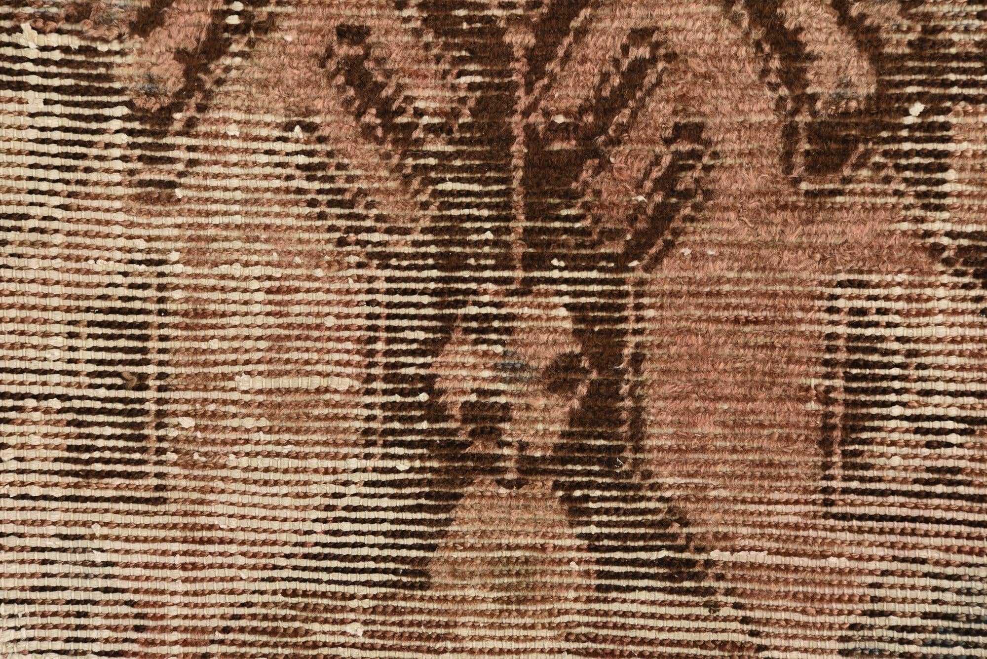 3' 7 x 5' 8 Hand Knotted Ultra Vintage Persian Wool Rug