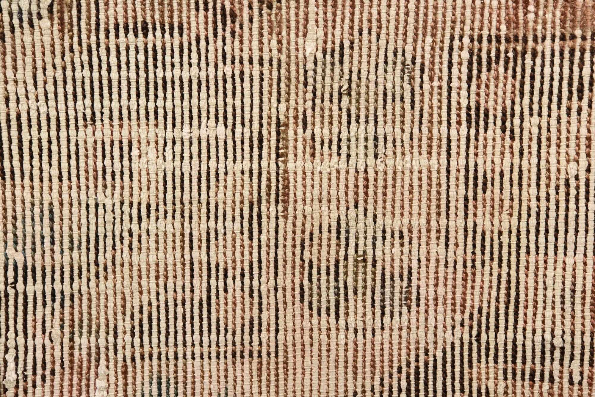 3' 7 x 5' 8 Hand Knotted Ultra Vintage Persian Wool Rug