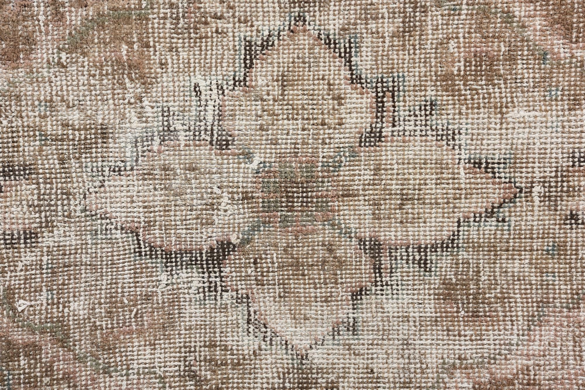 9' 7 x 12' 8 Hand Knotted Ultra Vintage Persian Wool Rug