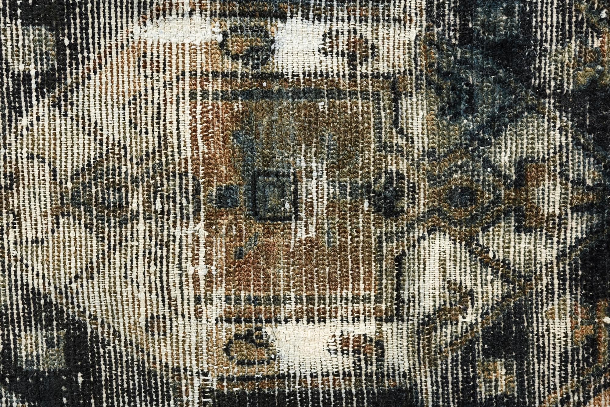 4' x 5' 9 Hand Knotted Ultra Vintage Persian Wool Rug