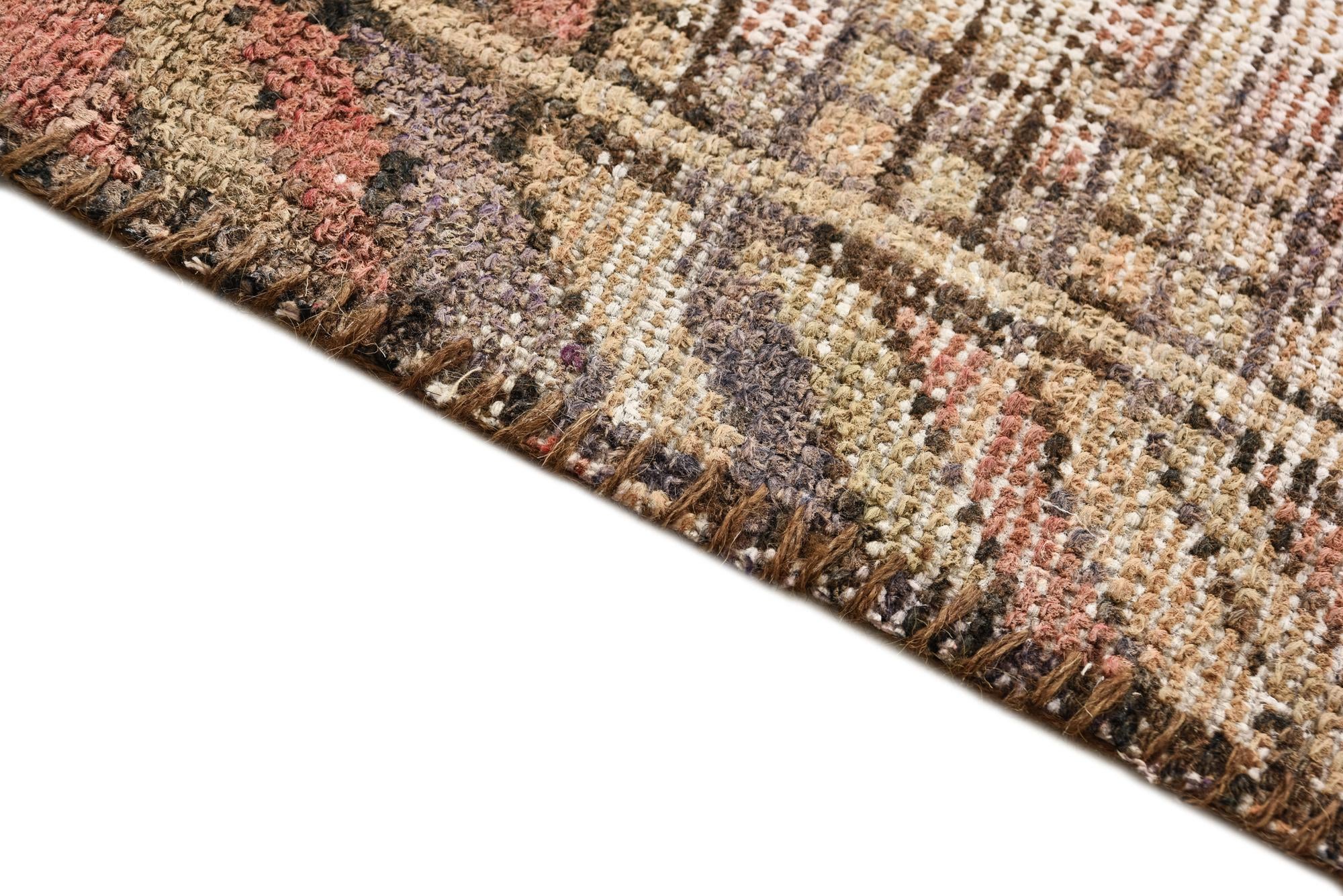 4' 8 x 6' 5 Hand Knotted Ultra Vintage Persian Wool Rug