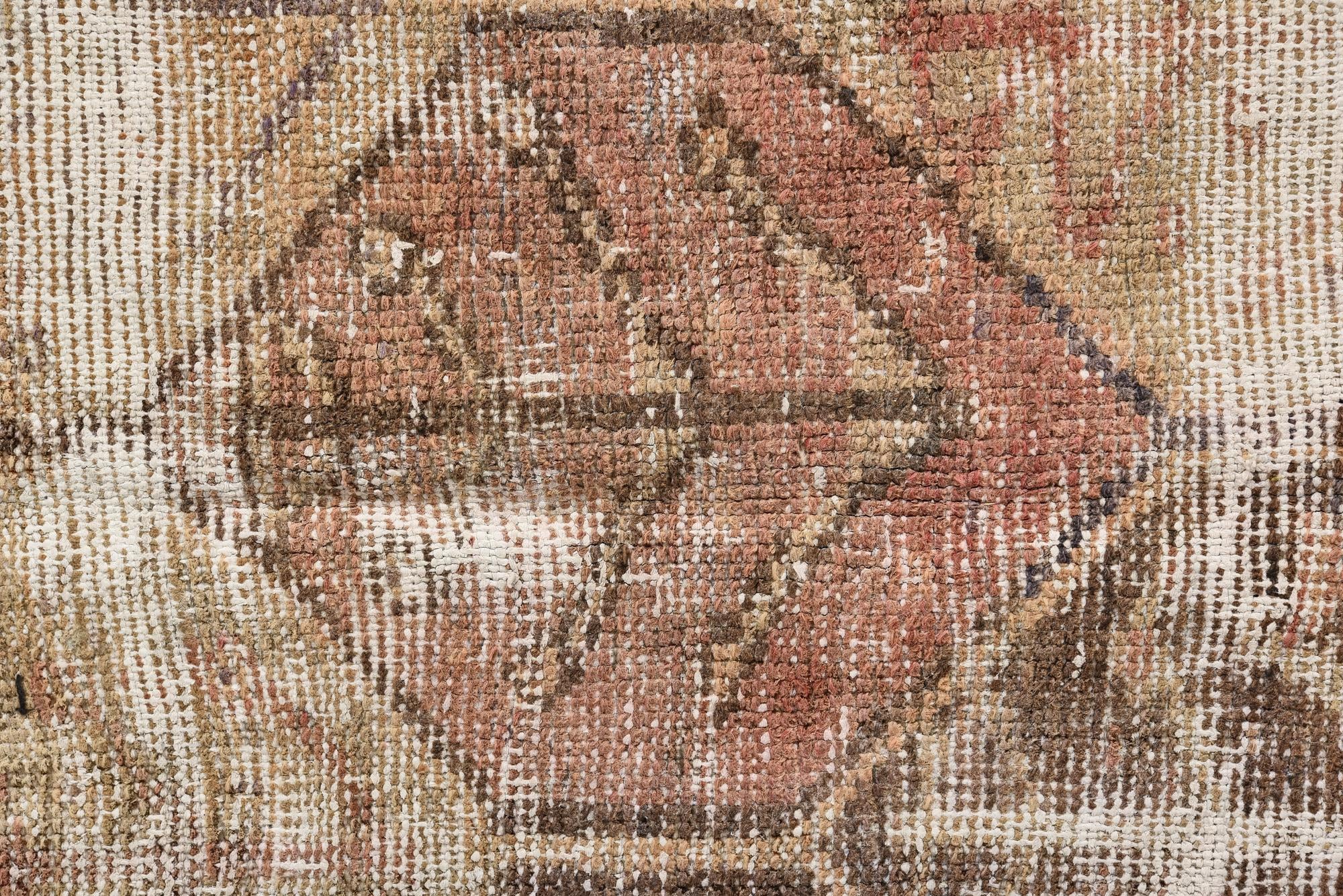 4' 8 x 6' 5 Hand Knotted Ultra Vintage Persian Wool Rug