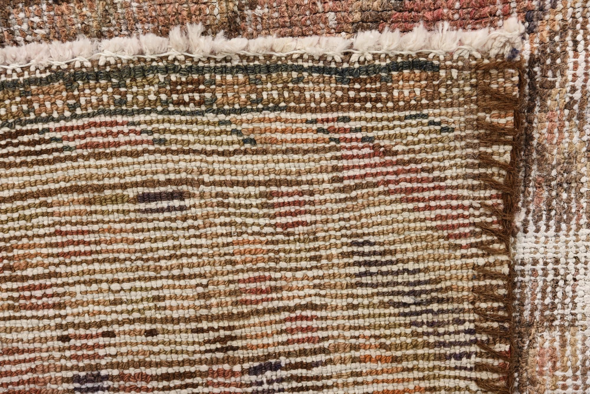 4' 8 x 6' 5 Hand Knotted Ultra Vintage Persian Wool Rug