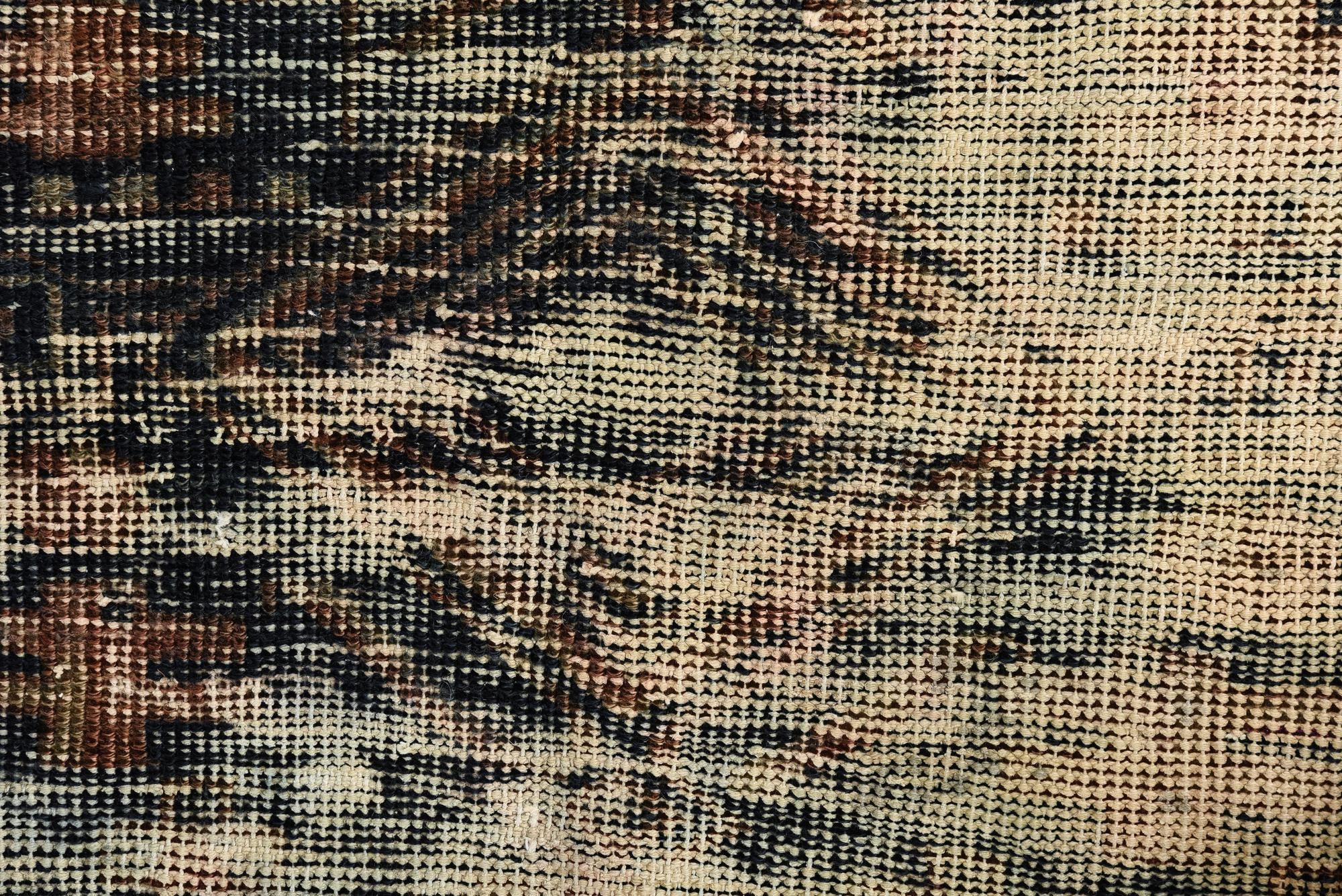 4' 3 x 6' 5 Hand Knotted Ultra Vintage Persian Wool Rug