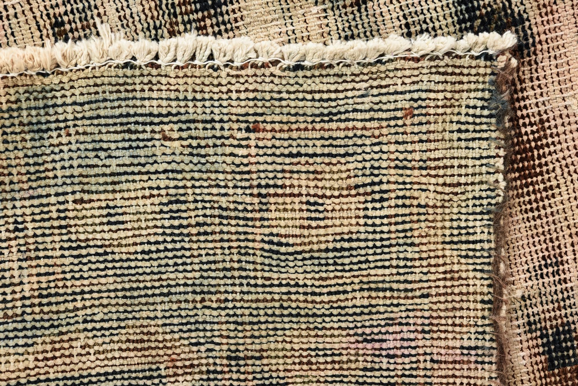 4' 3 x 6' 5 Hand Knotted Ultra Vintage Persian Wool Rug