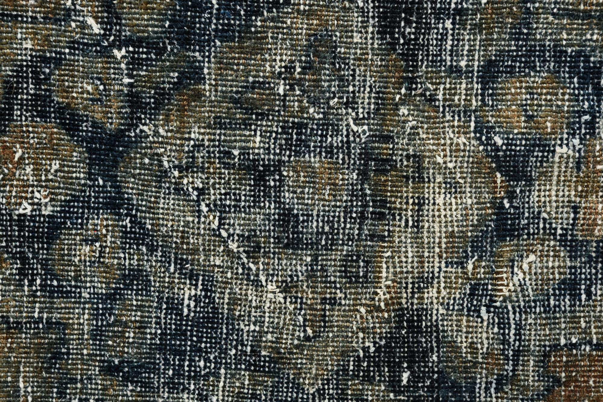 4' x 5' 10 Hand Knotted Ultra Vintage Persian Wool Rug